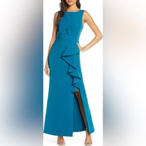 ELIZA J RUFFLE FRONT DRESS ❤️NWT❤️IN STORES❤️